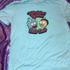 Mens Rick and Morty PJ Shirt